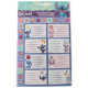 Glänzende Schulaufkleber Stitch