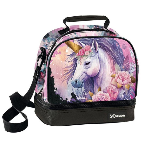 Insulated snack bag Unicorn Magic 21 CM - lunch bag