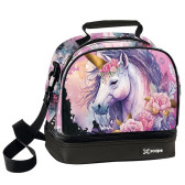 Insulated snack bag Unicorn Magic 21 CM - lunch bag