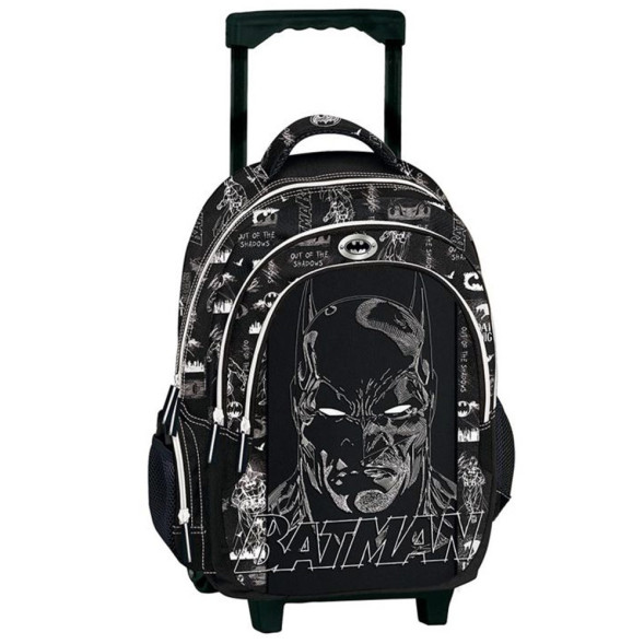 Sac à dos à roulettes Batman Knightmare 44 CM - 2 cpt
