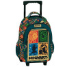 Sac &agrave; dos &agrave; roulettes Harry Potter Hogwarts Color Block 44 CM - 2 cpt