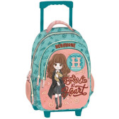 Mochila con ruedas Harry Potter Hermione Heart 44 CM - 2 cpt