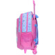 Mochila con ruedas Stitch Rosa 42 CM Trolley de Alta Gama