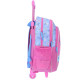 Mochila con ruedas Stitch Rosa 42 CM Trolley de Alta Gama
