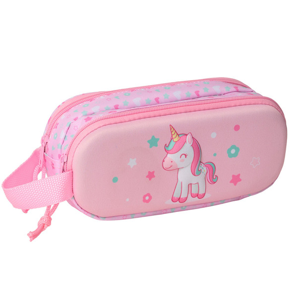 Set Licorne Roze 3D 21 CM - 2 vakken