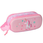 Set Licorne Roze 3D 21 CM - 2 vakken
