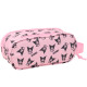 Trousse Kuromi Rose 3D 21 CM - 2 cpt