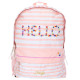 Backpack ETTAVEE LOVE Marine Papillon 42 CM - 2 Cpt