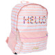 Backpack ETTAVEE LOVE Marine Papillon 42 CM - 2 Cpt