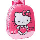 Zaino Hello Kitty Rosa 3D 33 CM Scuola Materna