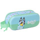 Bluey Blaue 3D Federmäppchen 21 CM - 2 Fächer