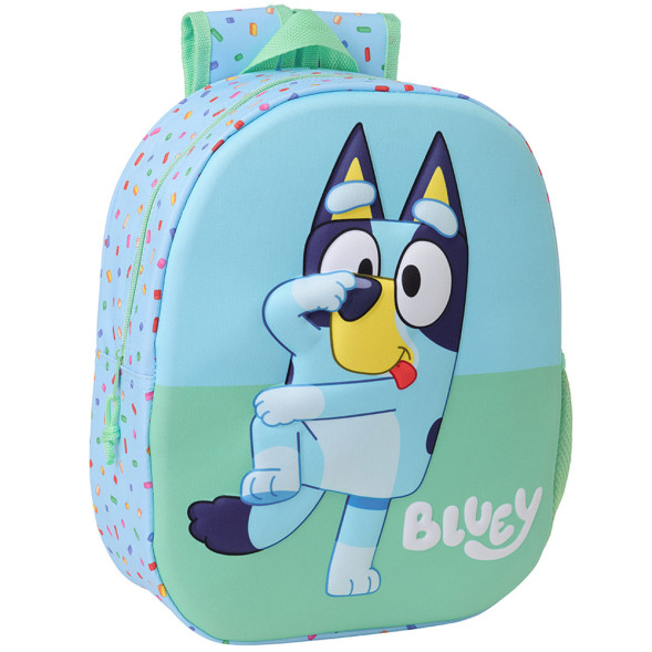 Rugzak Bluey Blauw 3D 33 CM Kleuterschool