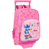 Sac à dos à roulettes maternelle Stitch "Aloha" 34 CM Trolley haut de gamme