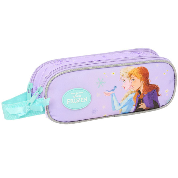 Rechteckiges Federmäppchen Die Eiskönigin Spirit 21 CM - 2 Fächer