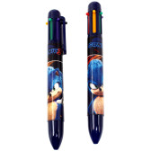 Bolígrafo de 6 colores Sonic