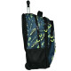 Nerf Pattern Rucksack mit Rädern 48 CM - Umhängetasche