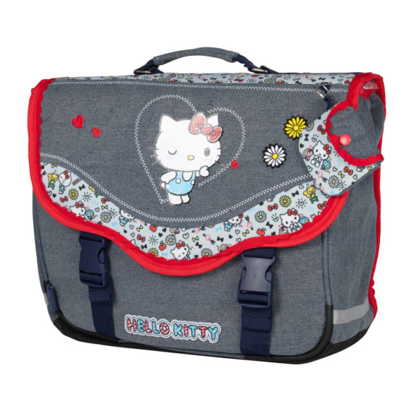 Cartera Hello Kitty 38 CM - 2 Cpt - Ni&ntilde;a