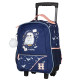 Sac à Dos à Roulettes Harry Potter HEDWIG 43 CM - 2 Cpt