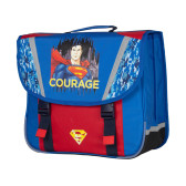 High-end Superman Zwart 38 CM boekentas