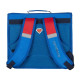 High-end Superman Zwart 38 CM boekentas
