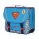High-end Superman Zwart 38 CM boekentas
