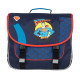 High-end Superman Zwart 38 CM boekentas