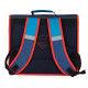 High-end Superman Zwart 38 CM boekentas