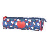 Trousse Ronde Hello Kitty 22 CM - 2 Cpt