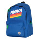 Mochila FRENCH DISORDER Rayas 42 CM - Forma Borne