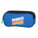Trousse Rectangulaire FRENCH DISORDER Retro 22 CM - 2 Cpt