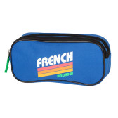 Trousse Rectangulaire FRENCH DISORDER Retro 22 CM - 2 Cpt