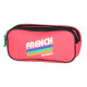 Trousse Rectangulaire FRENCH DISORDER Retro 22 CM - 2 Cpt