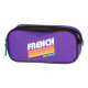 Estuche Redondo FRENCH DISORDER Stripes 22 CM