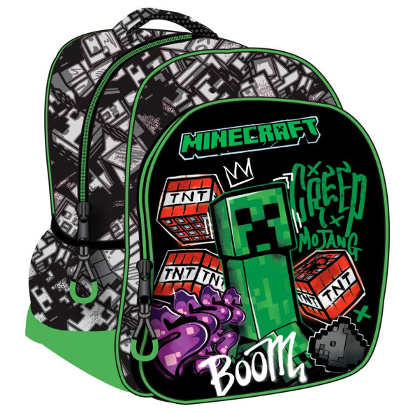 Zaino Minecraft Metro Art 30 CM Scuola Materna