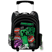 Zaino trolley Minecraft Metro Art 46 CM Carrello di Alta Gamma