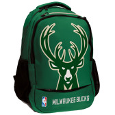 Zaino NBA Milwaukee Bucks Basketball 43 CM - 2 Scomparti
