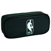 NBA Basketball Black Pencil Case 23 CM - 2 Compartments