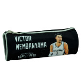 Astuccio rotondo Spurs WEMBANYAMA Basket NBA 21 CM