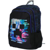 Zaino Minecraft Creeper Girl 44 CM - 2 Scomparti