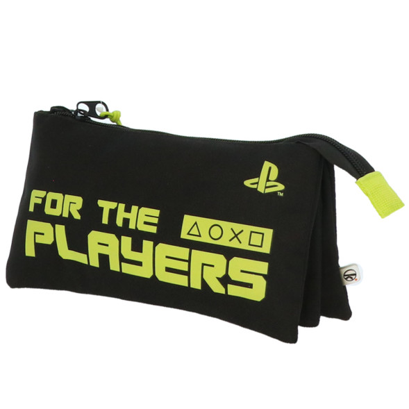 Playstation etui "For The Player" 22 CM - 3 vakken