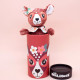 Simply Déglingos Small Plush for Baby - Gift Box Piggy Bank