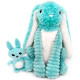 Knuffel Les Ptipotos Déglingos - Knuffel Mama en Baby