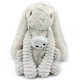 Knuffel Les Ptipotos Déglingos - Knuffel Mama en Baby