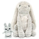 Knuffel Les Ptipotos Déglingos - Knuffel Mama en Baby