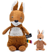 Knuffel Les Ptipotos Déglingos - Knuffel Mama en Baby