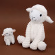 Knuffel Les Ptipotos Déglingos - Knuffel Mama en Baby
