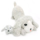 Knuffel Les Ptipotos Déglingos - Knuffel Mama en Baby