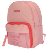 Rucksack Marshmallow Rosa 42 CM - 2 Fächer