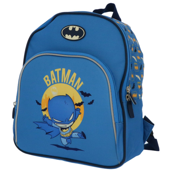 Rugzak Batman Blauw 3D 30 CM - Kleuterschool