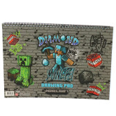 A4 Spiral Drawing Notebook Fortnite